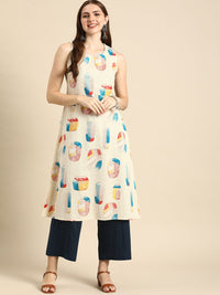 Anouk Printed Quirky Kurta