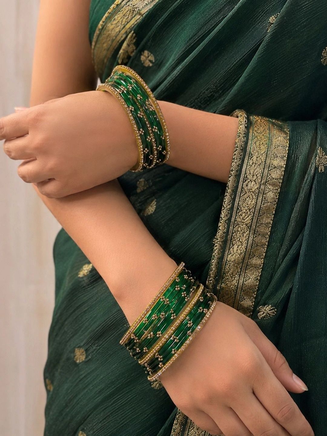 PANASH Gold-Plated Bangle