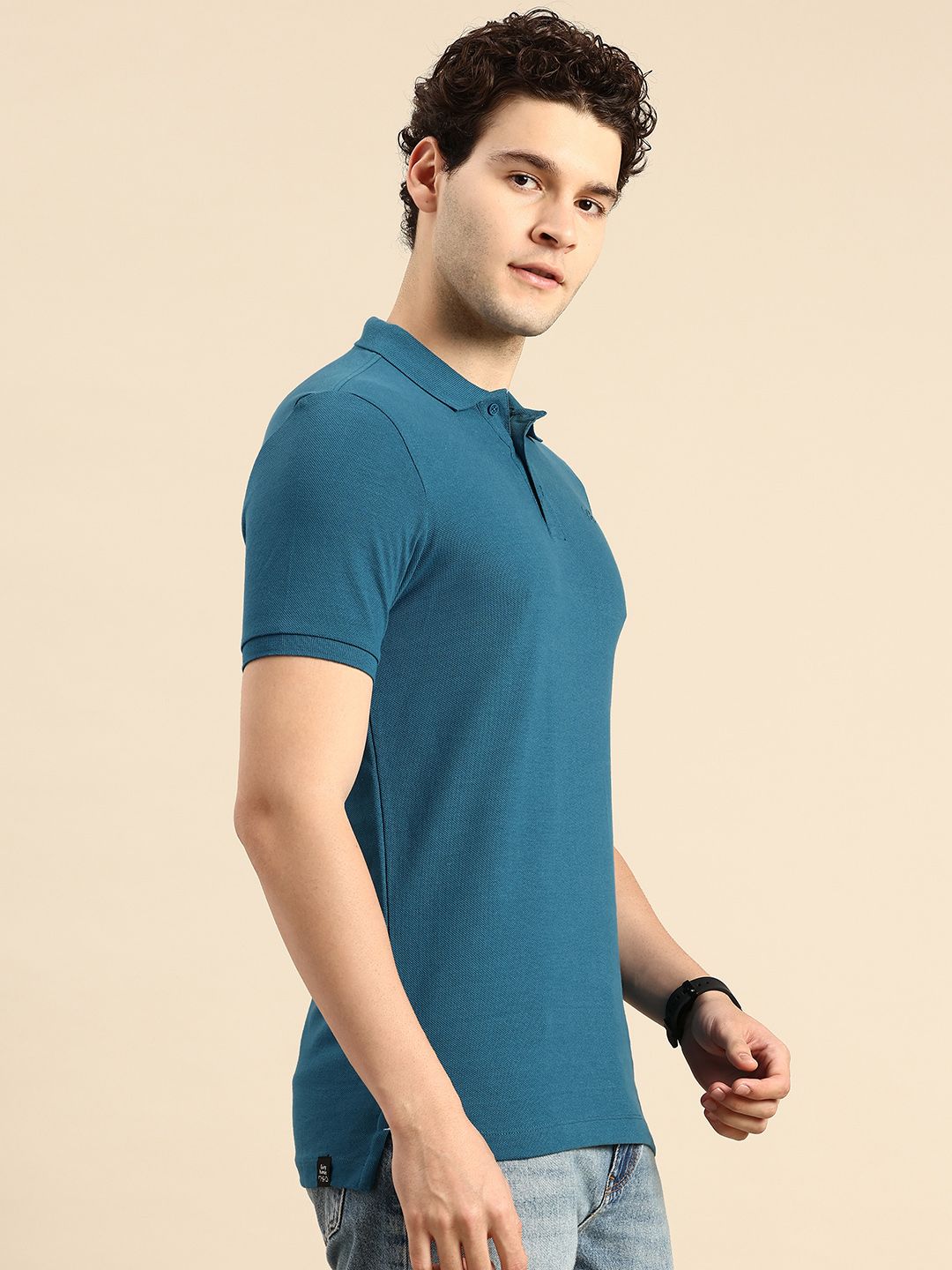 Being Human Pure Cotton Polo Collar Casual T-shirt