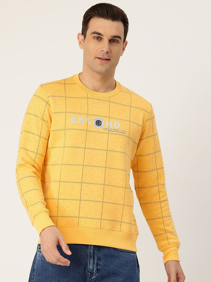 Monte Carlo Checked Pullover Sweatshirt