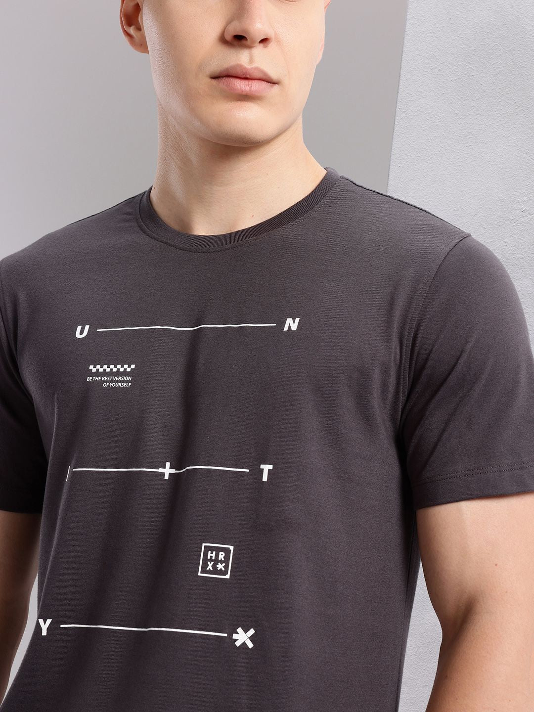 HRX by Hrithik Roshan Graphic Print Training T-shirt