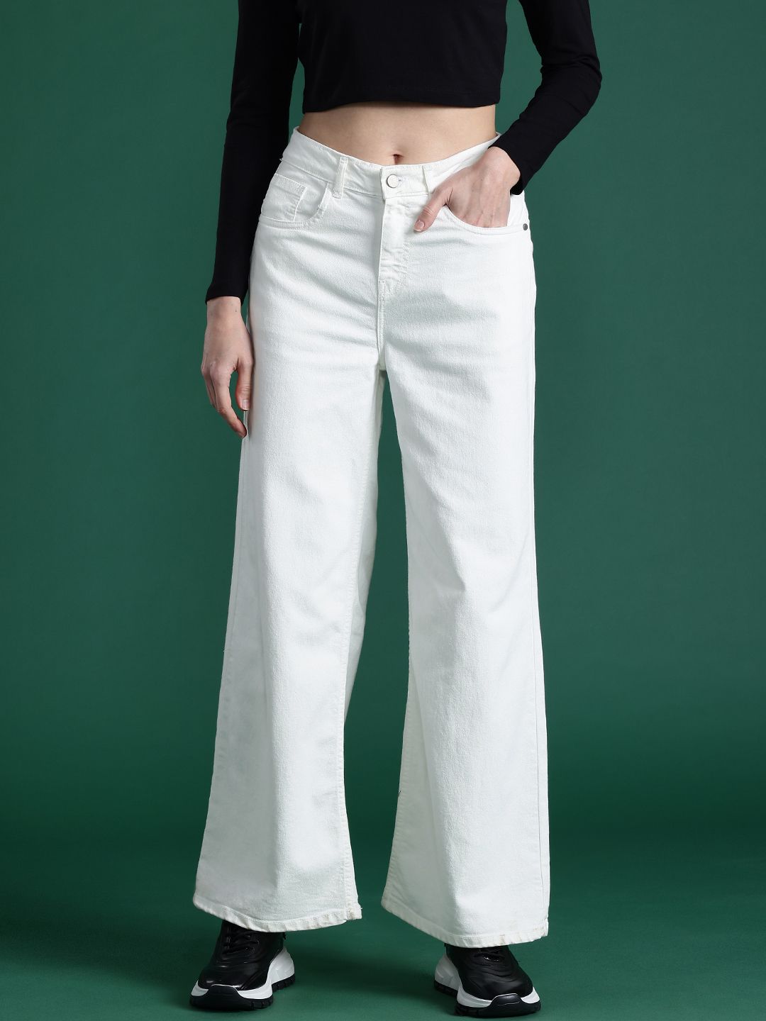 DressBerry Women Wide Leg Jeans