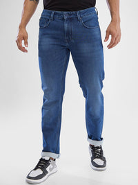 SPYKAR Men Mid-Rise Clean Look Light Fade Stretchable Jeans