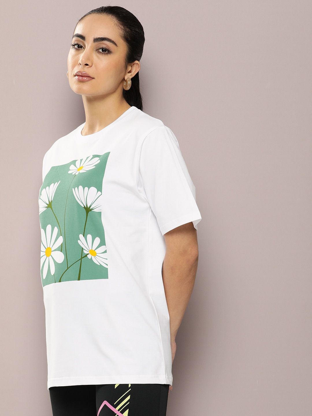 DILLINGER Graphic Printed Oversized Pure Cotton T-Shirt
