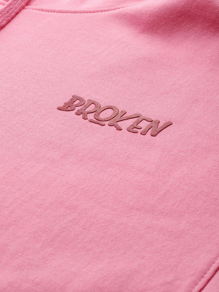 DressBerry Printed Hooded Sweatshirt