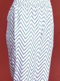 Anouk Women Ethnic Motifs Printed Kurta with Trousers & Dupatta