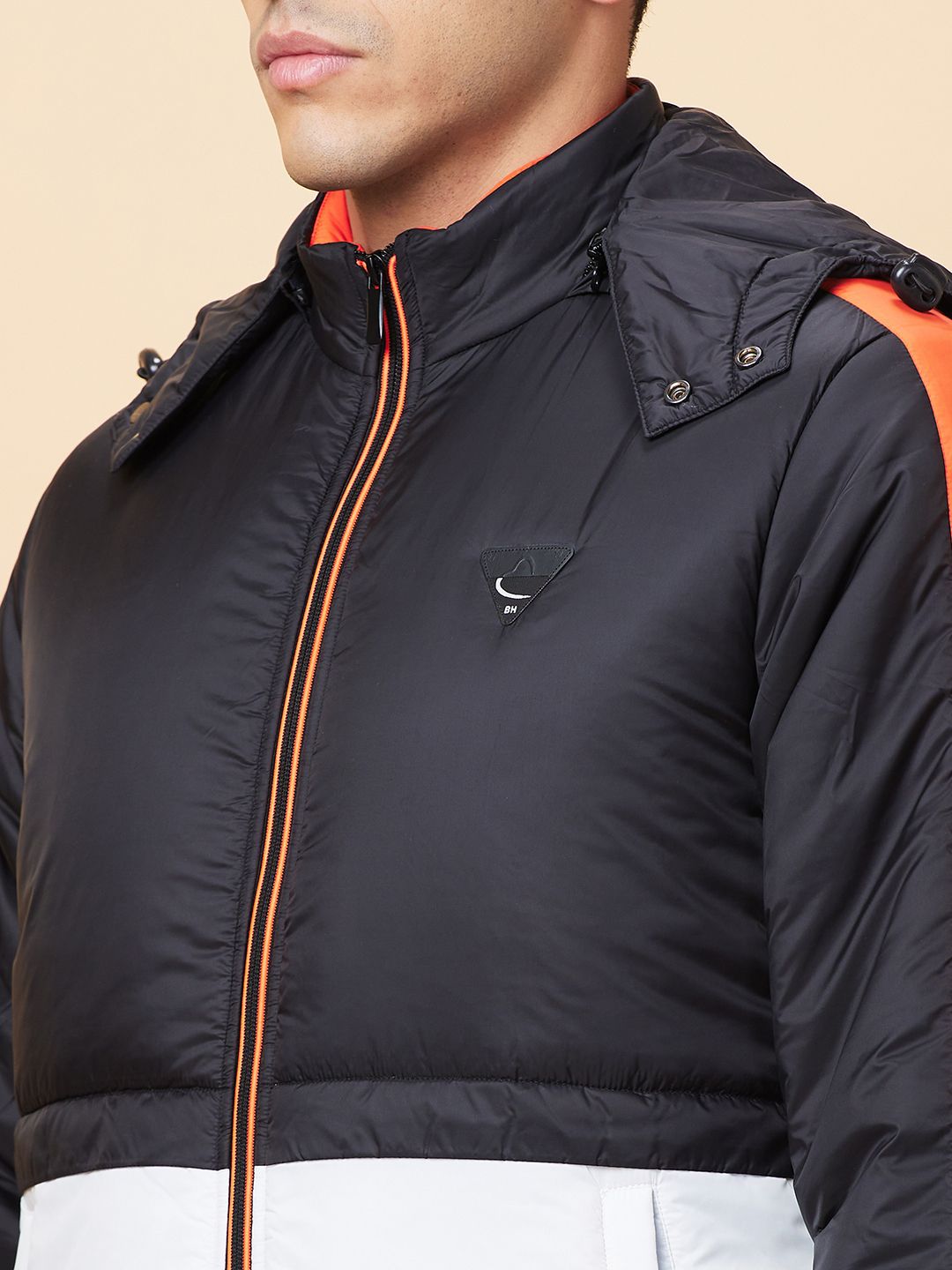 Being Human Colourblocked Padded Jacket