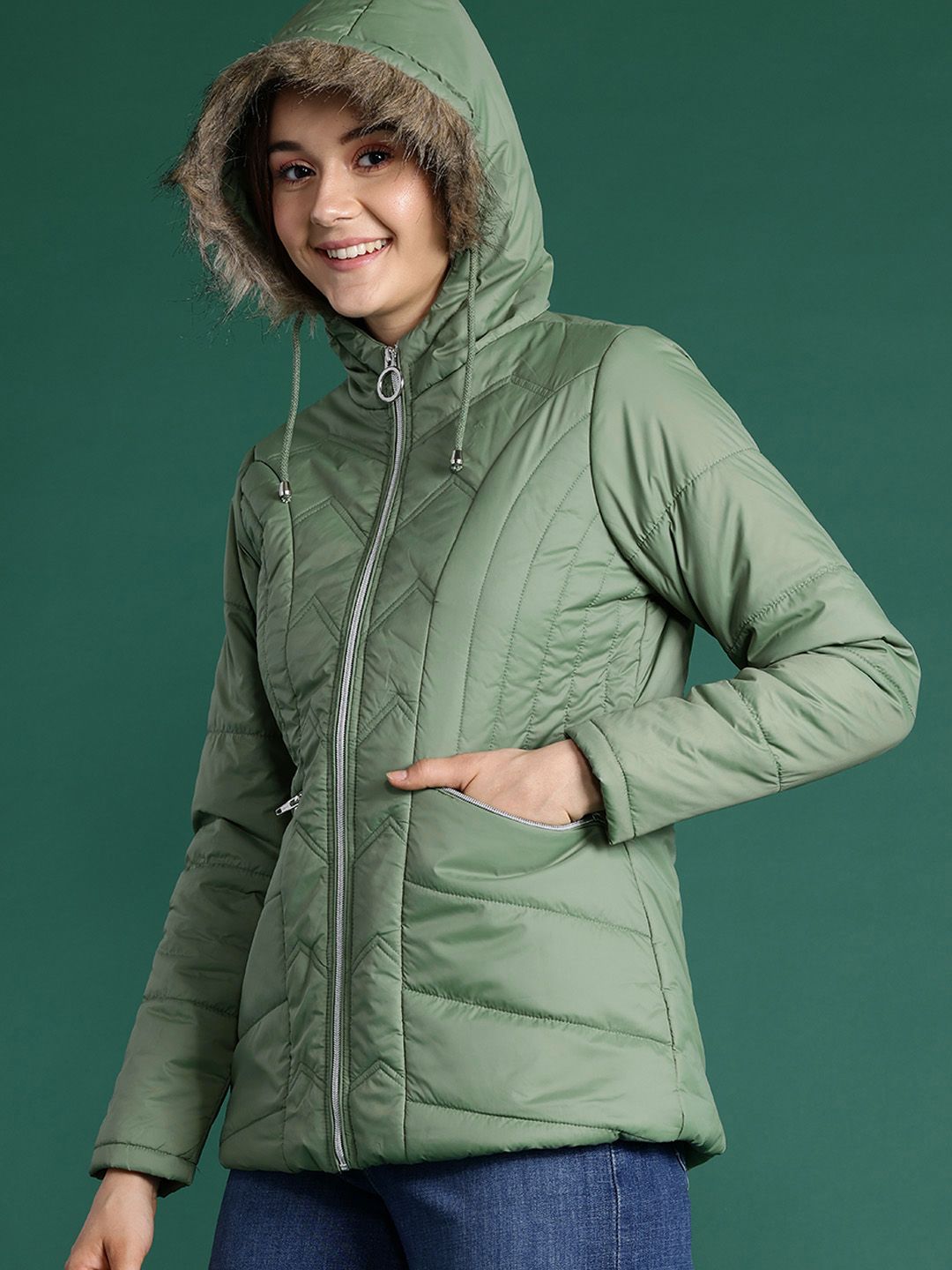 DressBerry Hooded Parka Jacket