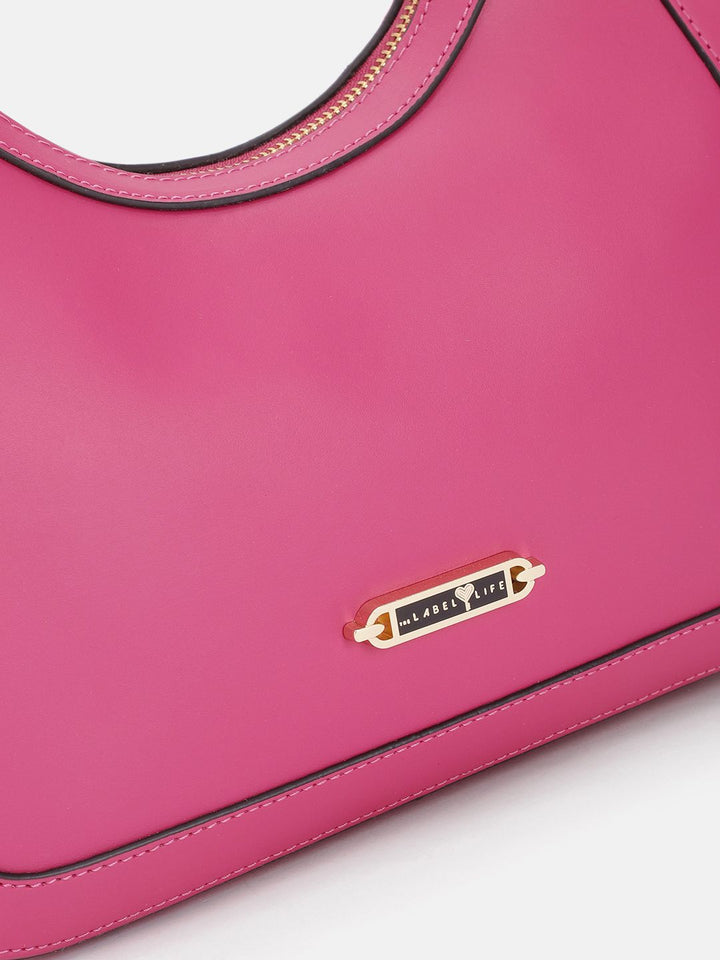 The Label Life Solid Hobo Bag