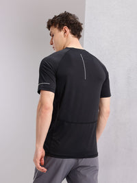 HRX by Hrithik Roshan Brand Logo Rapid-dry Training T-shirt