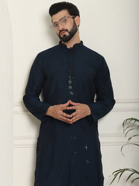 SOJANYA Kurta Sulam Berhias Lelaki