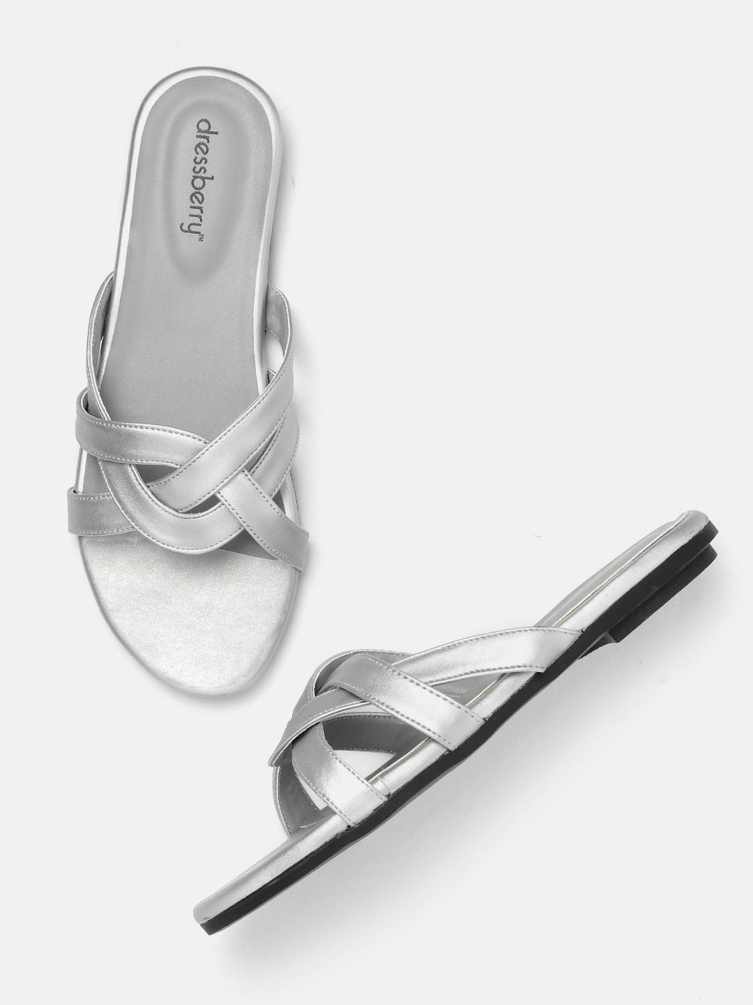 DressBerry Women Open Toe Flats