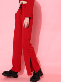 STREET 9 BASICS Women Solid Track Pants