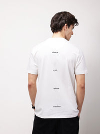 ether Men Grower Floral Printed Comfort Fit T-shirt