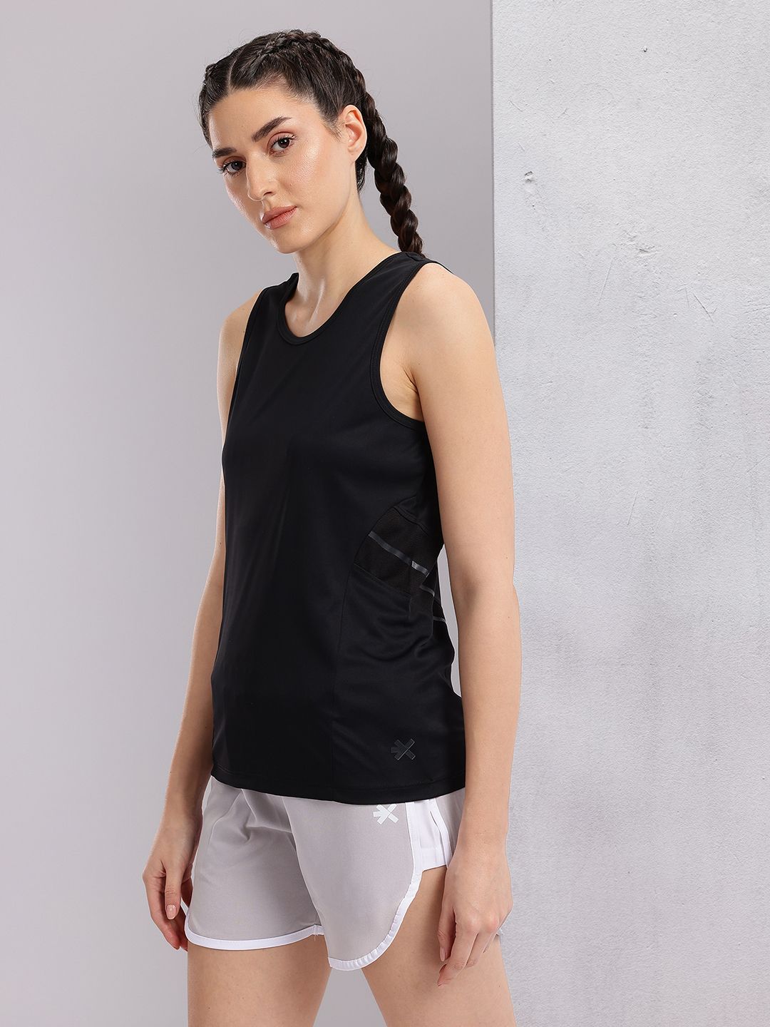 HRX by Hrithik Roshan Women Mesh Detail Training T-shirt