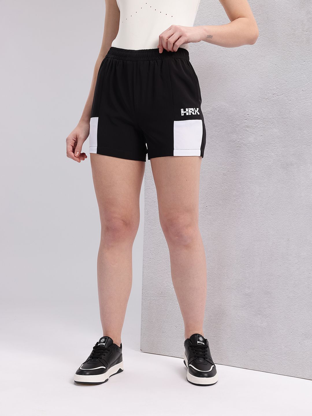 HRX by Hrithik Roshan Women Colourblocked Shorts