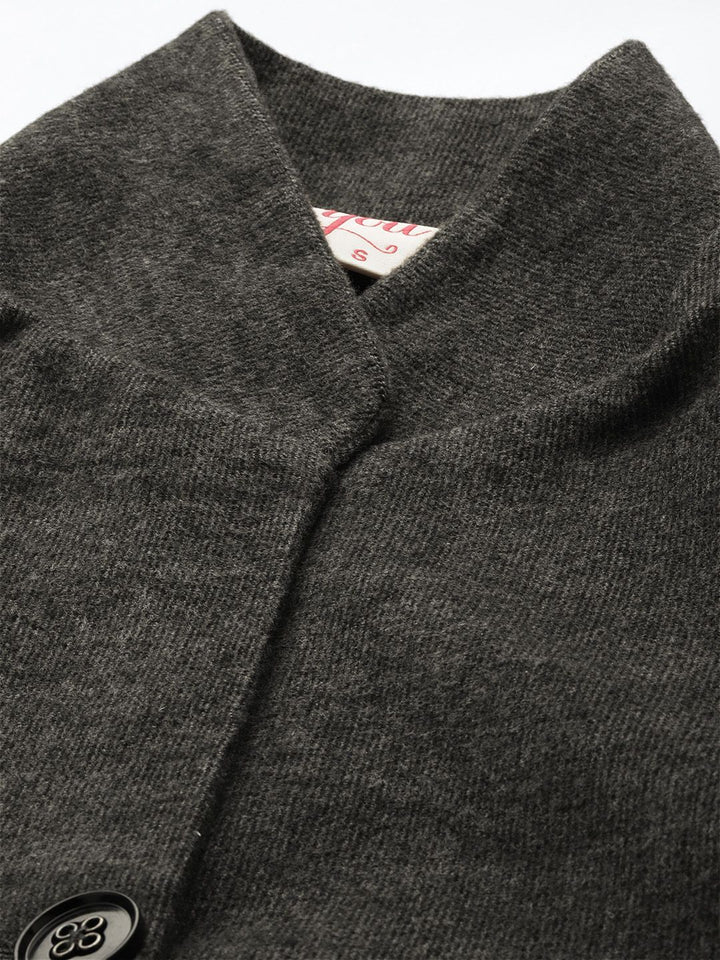 all about you Single Breasted Shawl Collar Trench Coat