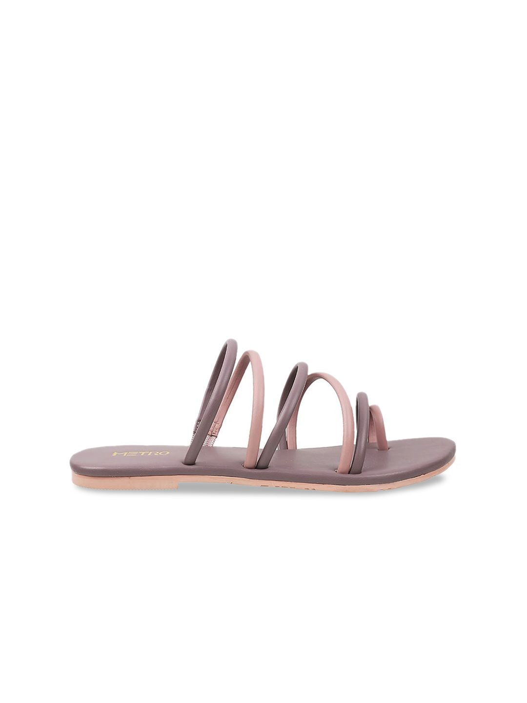 Metro Strappy One Toe Flats