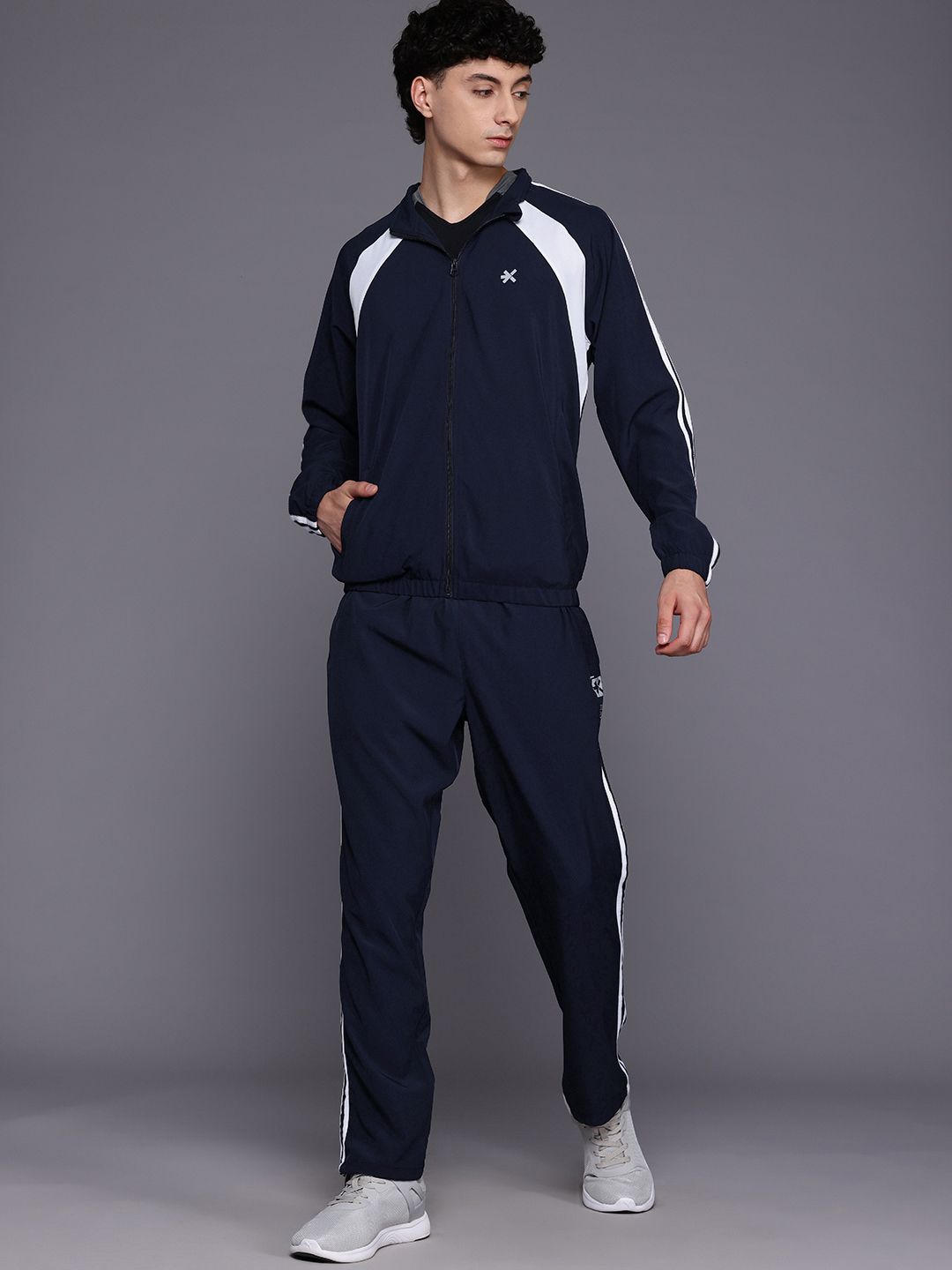 HRX by Hrithik Roshan Rapid-Dry Running Tracksuits