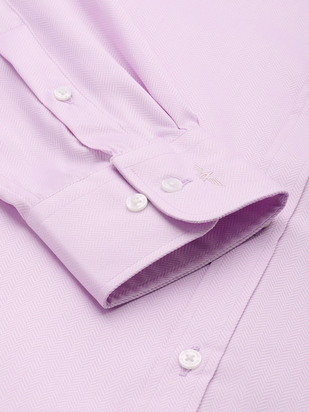 Park Avenue Slim Fit Geometric Self Designed Formal Shirt