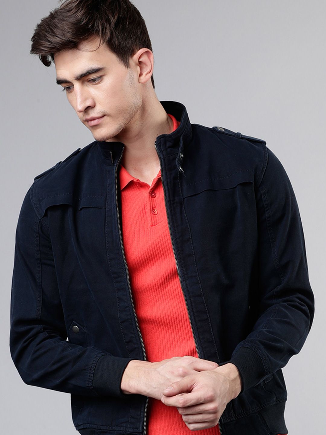 HIGHLANDER Men Denim Jacket