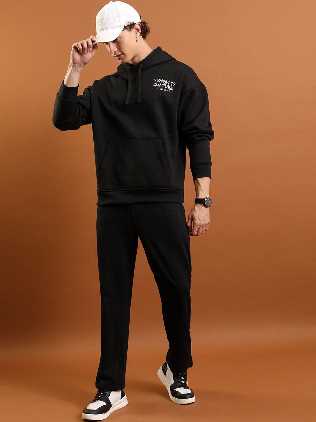 HIGHLANDER Men Relaxed-Fit Mid-Rise Track Pant