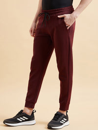 Sweet Dreams Men Maroon Dry Fit Joggers