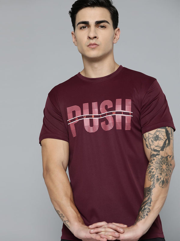 HRX by Hrithik Roshan Rapid-Dry Regular Fit Training T-shirt