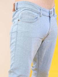 Highlander Men Blue Slim Fit Fit Mid-Rise Clean Look Jeans Regingable
