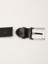 Teakwood Leathers Men Textured Leather Belt