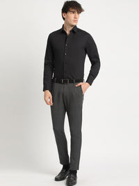THE BEAR HOUSE Men Solid Tailored Fit Formal Shirt