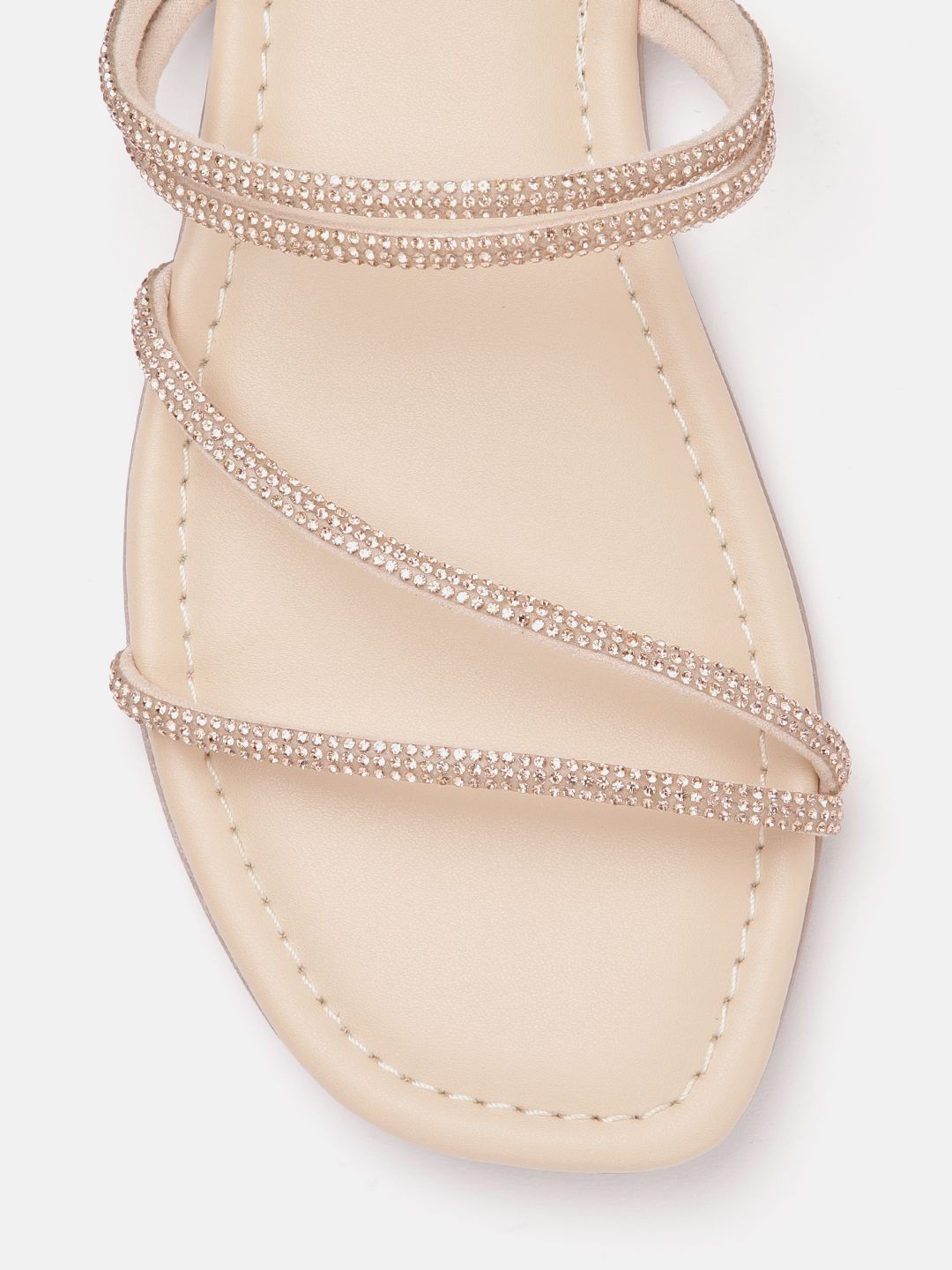Lino Perros Women Embellished One Toe Flats
