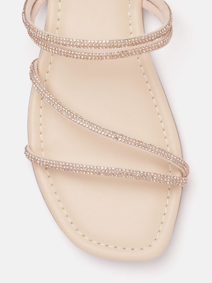 Lino Perros Women Embellished One Toe Flats