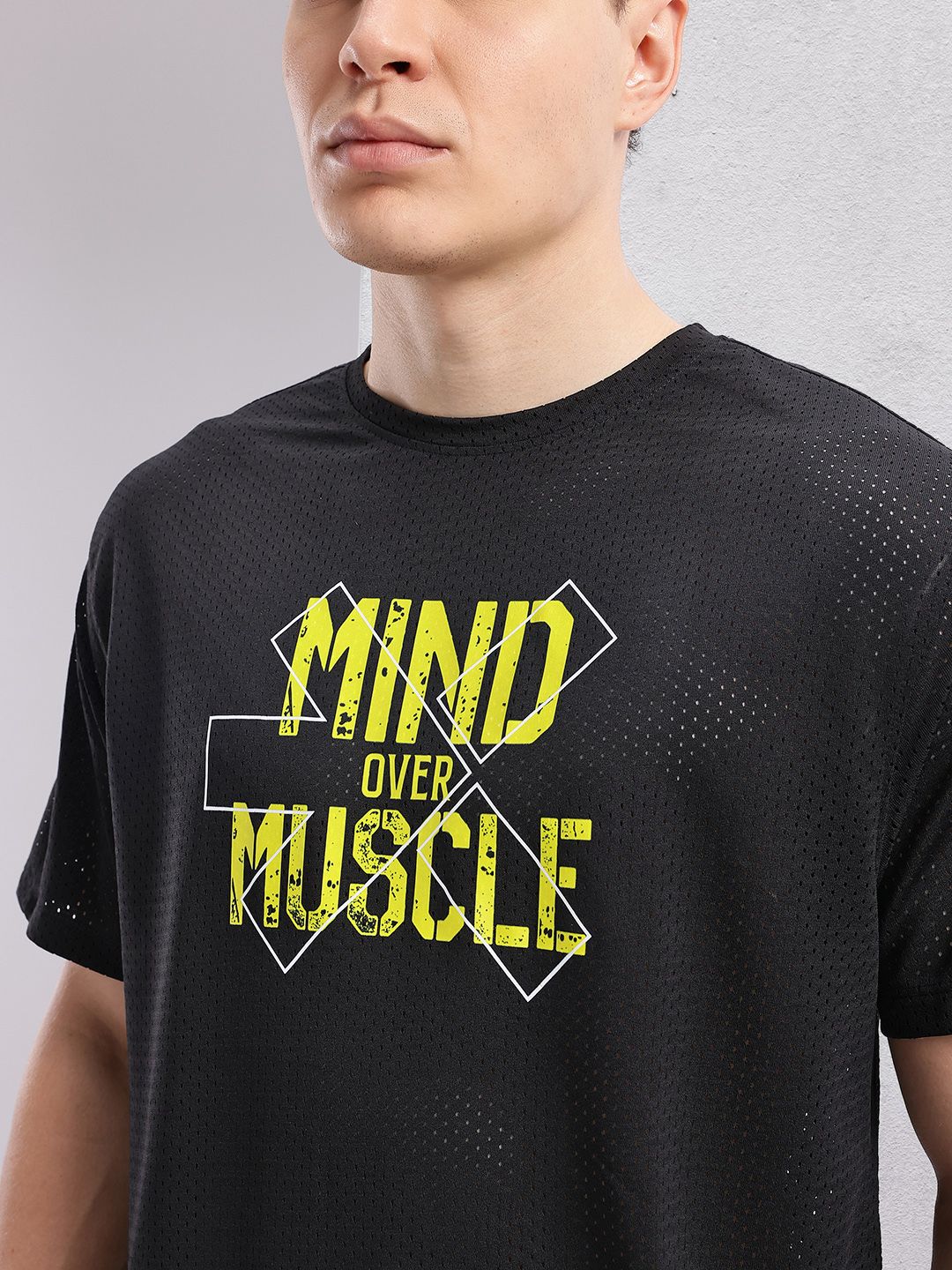 HRX by Hrithik Roshan Rapid-Dry Printed Training T-shirt