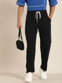 DILLINGER Men Lightweight Relaxed Fit Baggy Kintted Track Pants