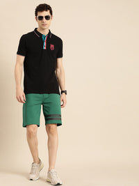 Being Human Short Sleeves Polo Collar Pure Cotton T-shirt