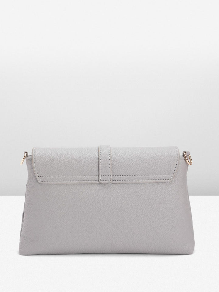 DressBerry Structured Pleated Sling Bag