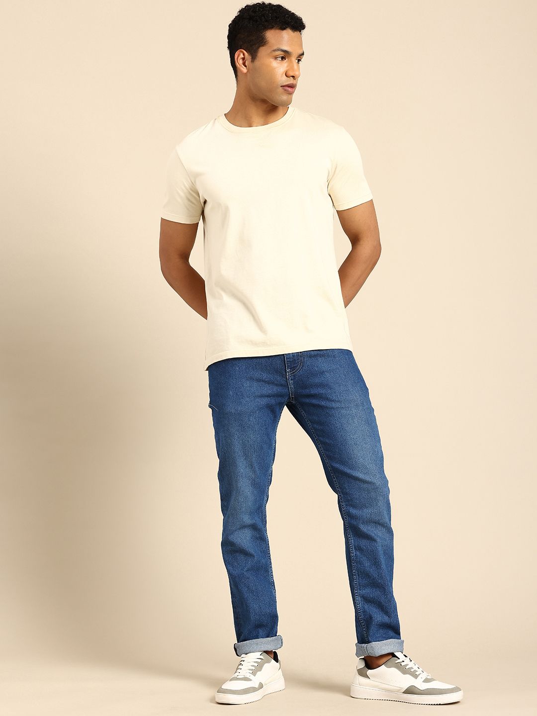 Being Human Men Slim Fit Light Fade Stretchable Jeans