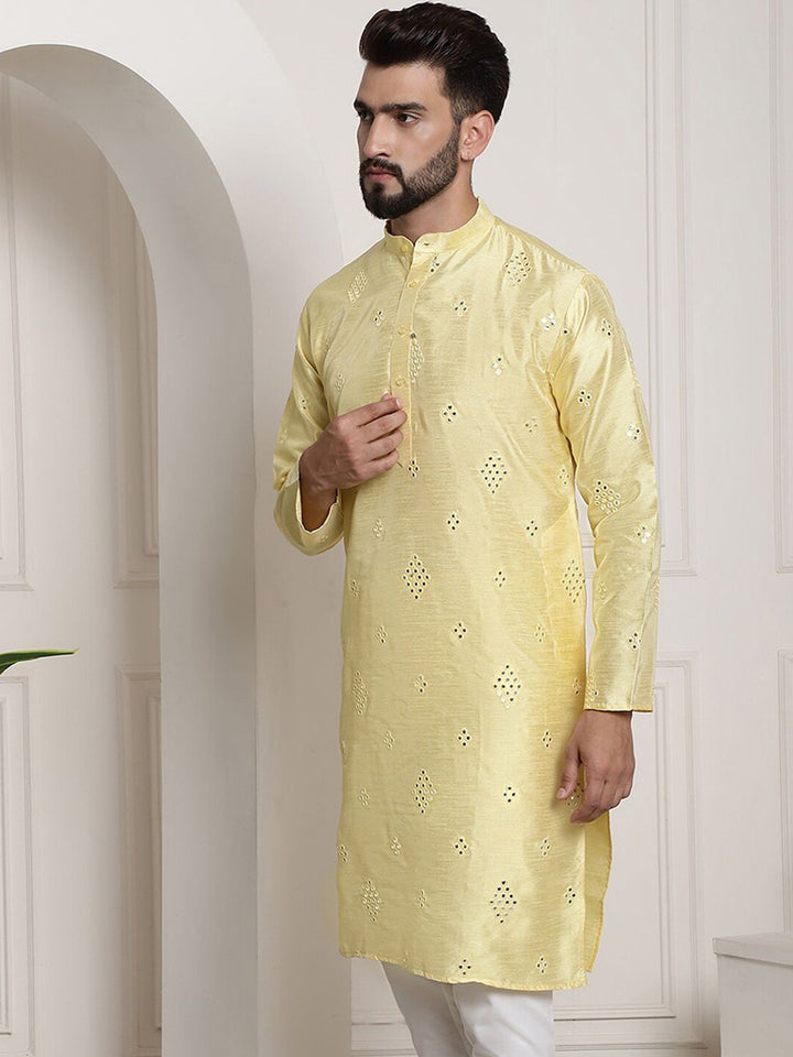 SOJANYA Kurta Kerja Cermin Sulam