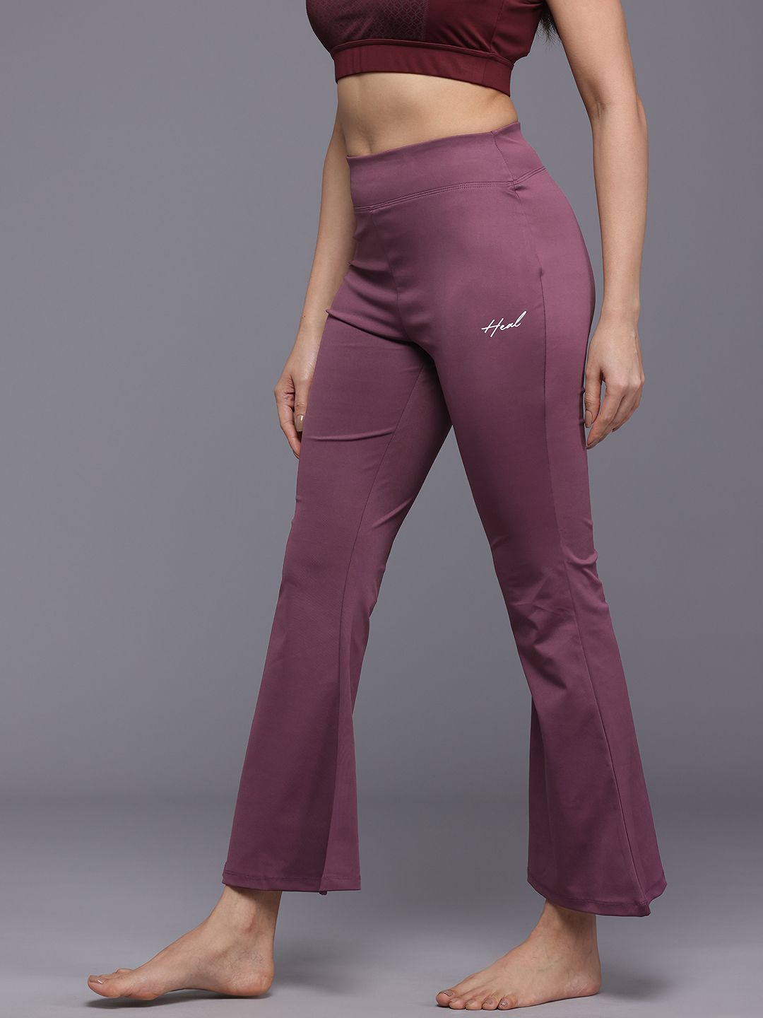 HRX by Hrithik Roshan Women Bootcut Yoga Track Pants