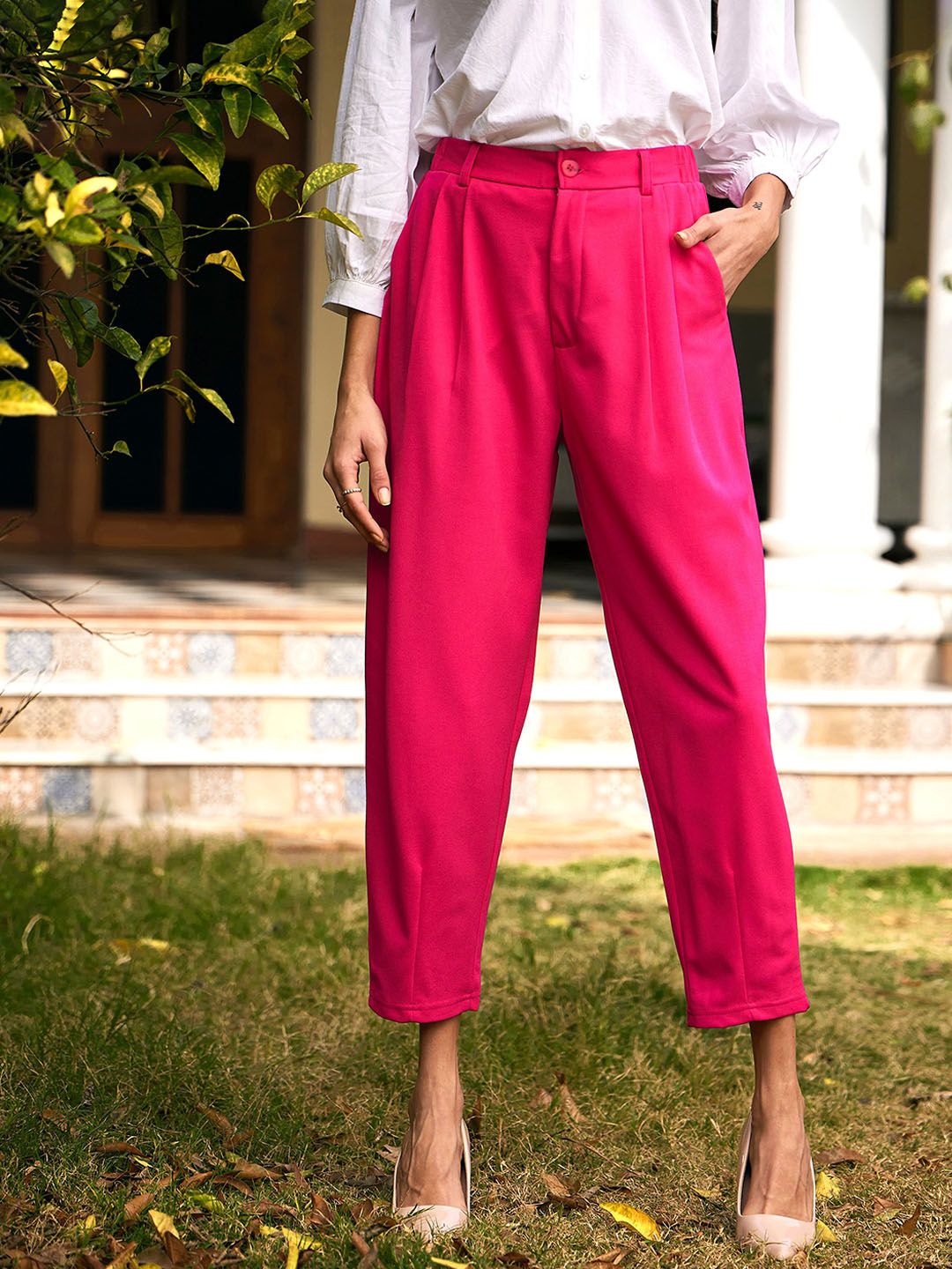 SASSAFRAS Women Regular Trousers