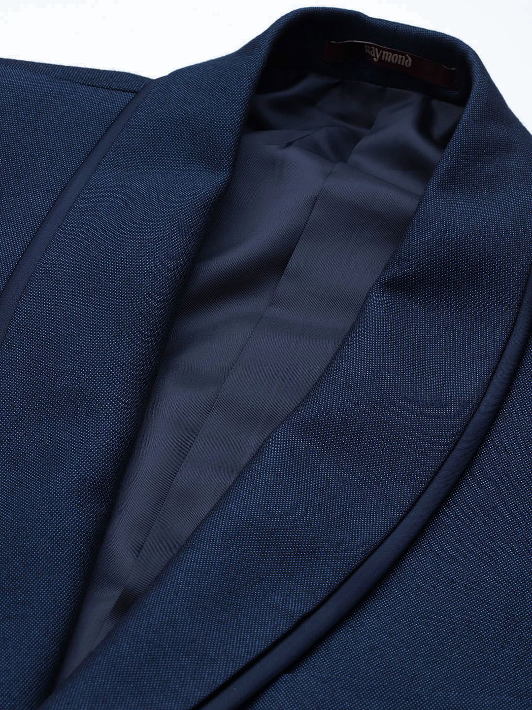 Raymond Party Blazer & Trouser With Woven Design Waistcoat
