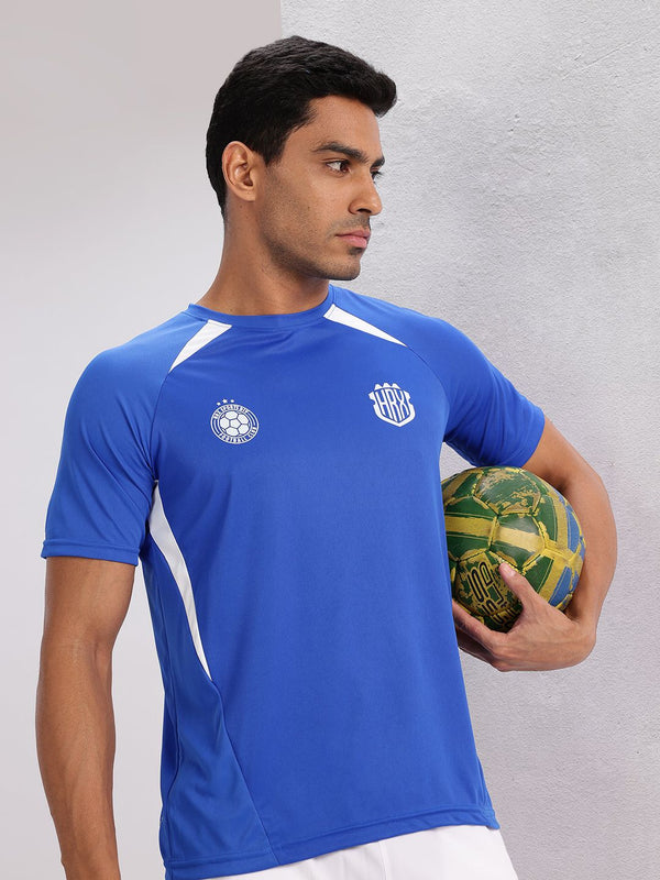 HRX by Hrithik Roshan Rapid-Dry Printed Football Jersey