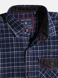Monte Carlo Boys Checked Casual Smart Fit Shirt