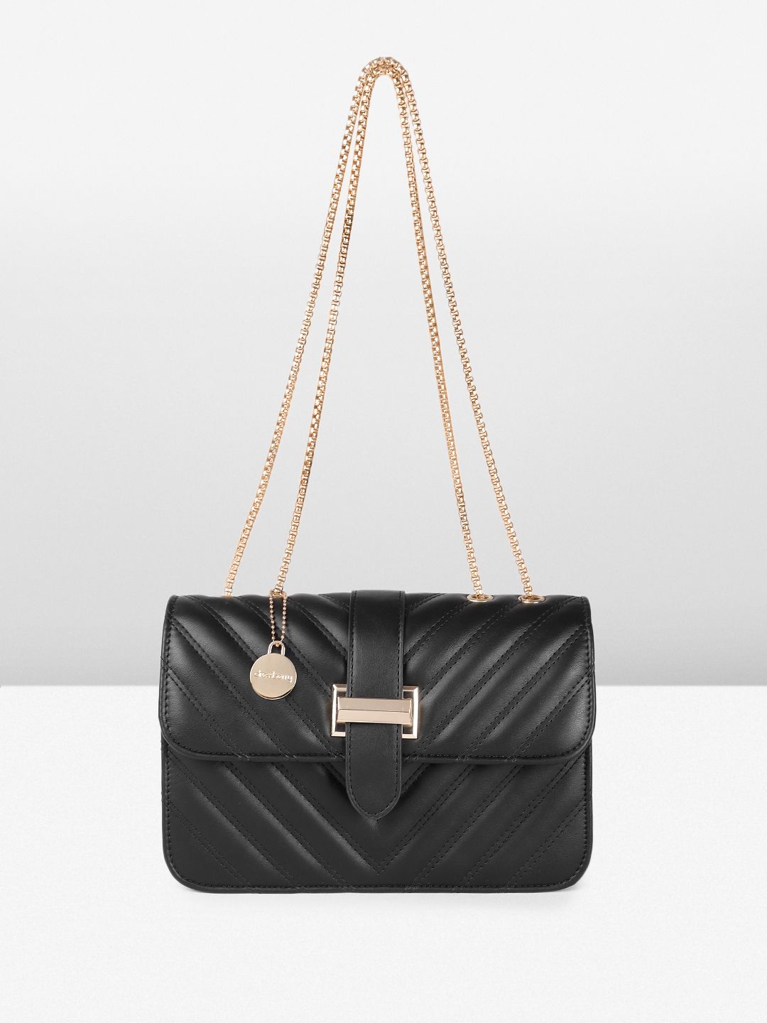 DressBerry Quilted Shoulder Bag