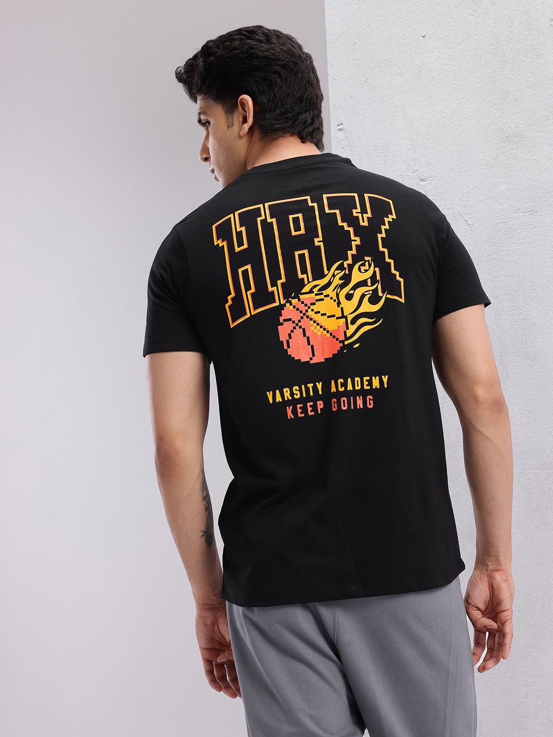 HRX by Hrithik Roshan Printed Lifestyle T-shirt