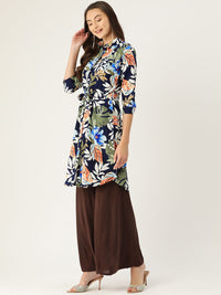 Monte Carlo Floral Printed Kurta