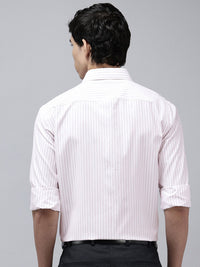 Park Avenue Slim Fit Striped Formal Shirt