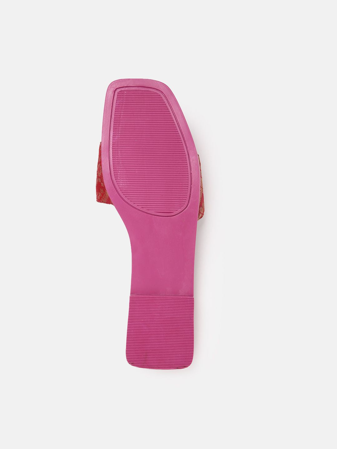 Anouk Women Woven Design Ethnic Open Toe Flats
