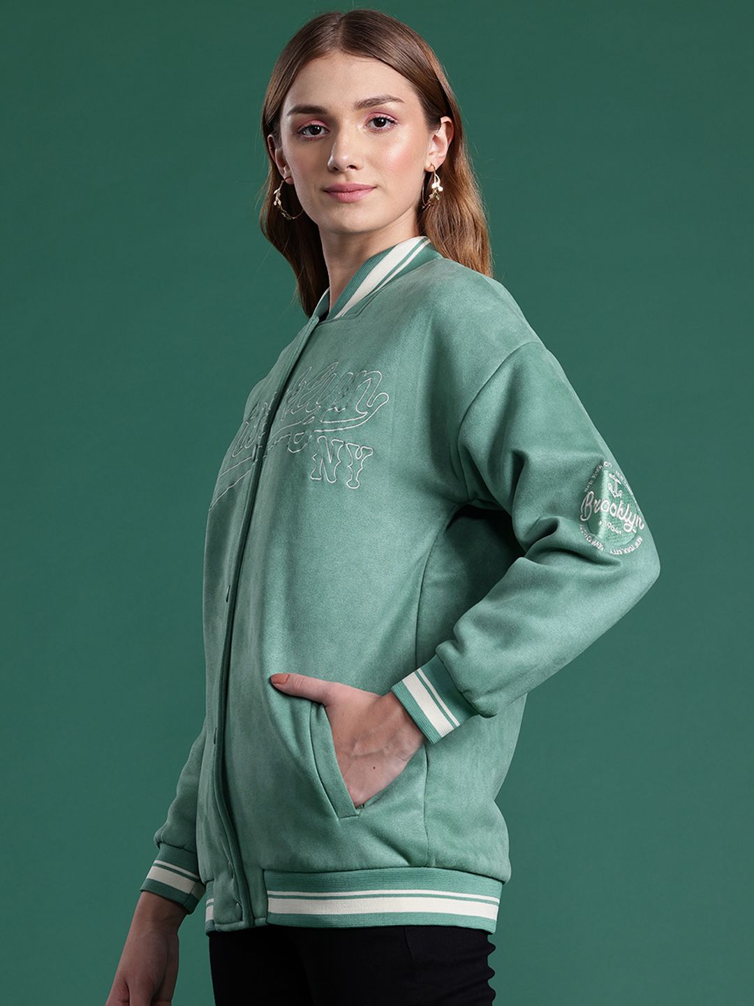 DressBerry Women Bomber Jacket